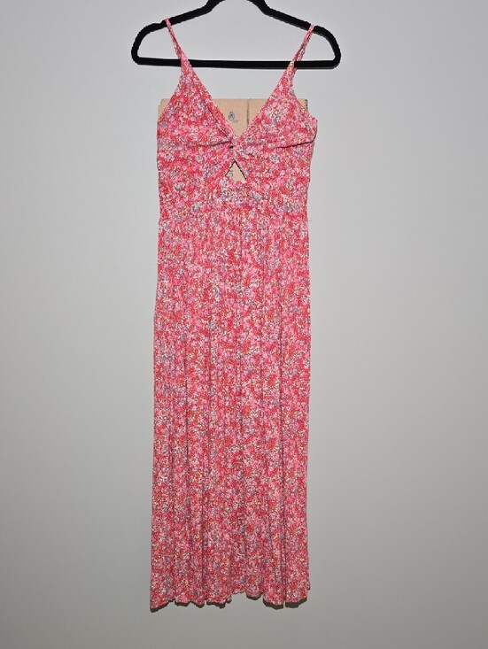 Angie Dresses & Skirts - Angie Red Multicolor Smocked Knit Tank